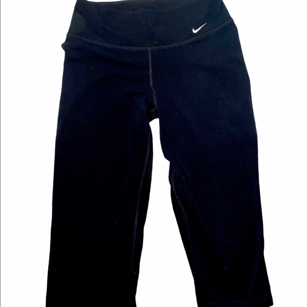 Nike Dri Fit Capri Yoga Pant Black Size Small
